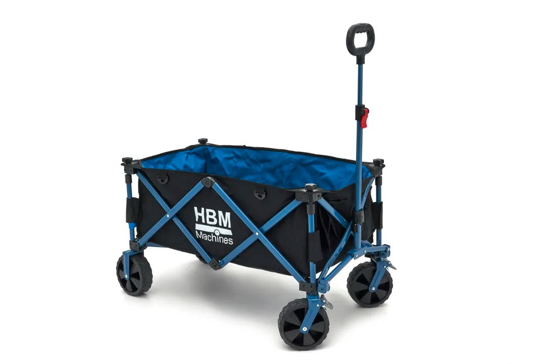 TÖBBFUNKCIÓS ÖSSZECSUKHATÓ TEHER SZÁLLÍTÓ KÉZIKOCSI 120 KG HBM MACHINES