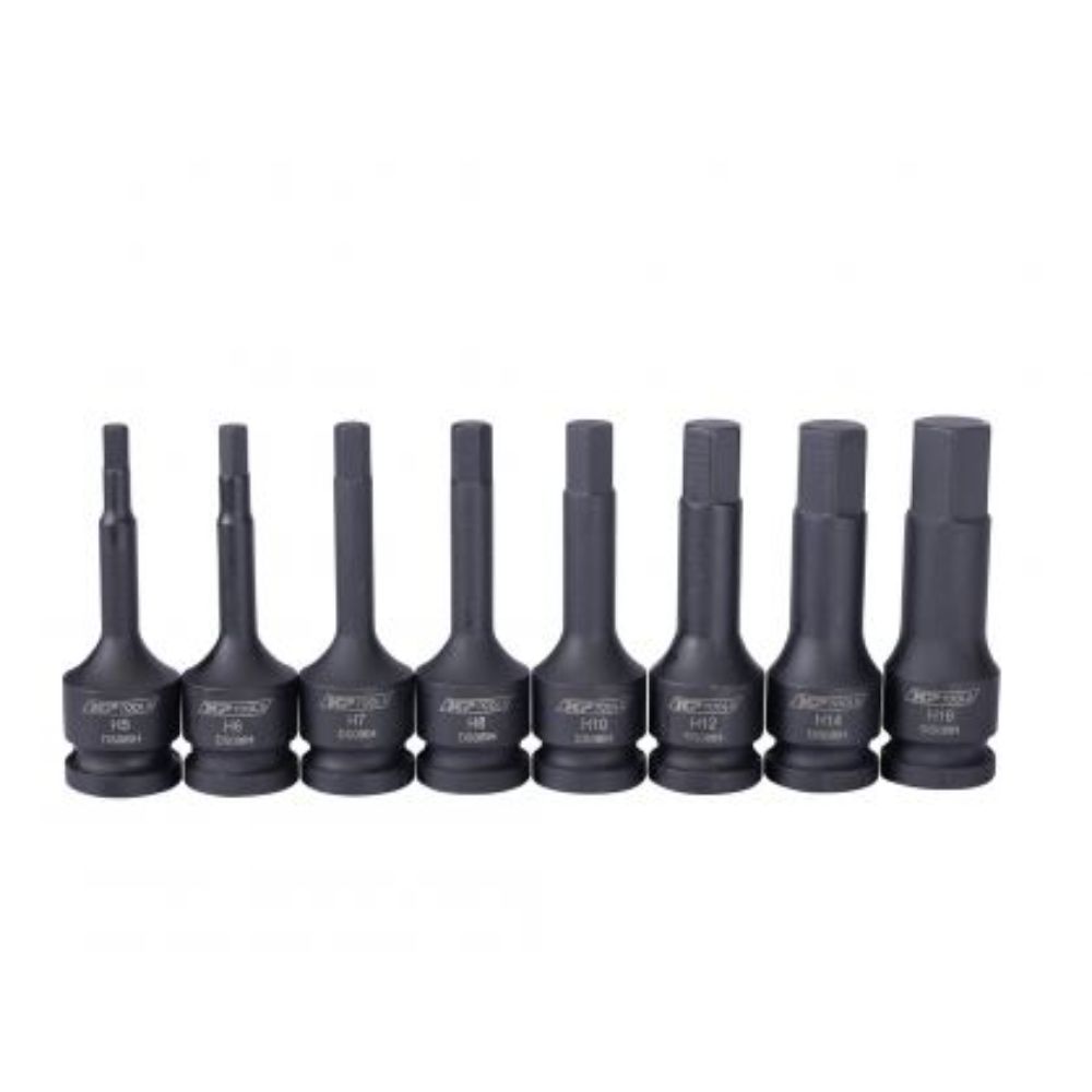 HEXAGON IMBUSZ KÉSZLET 1/2" 8 DB