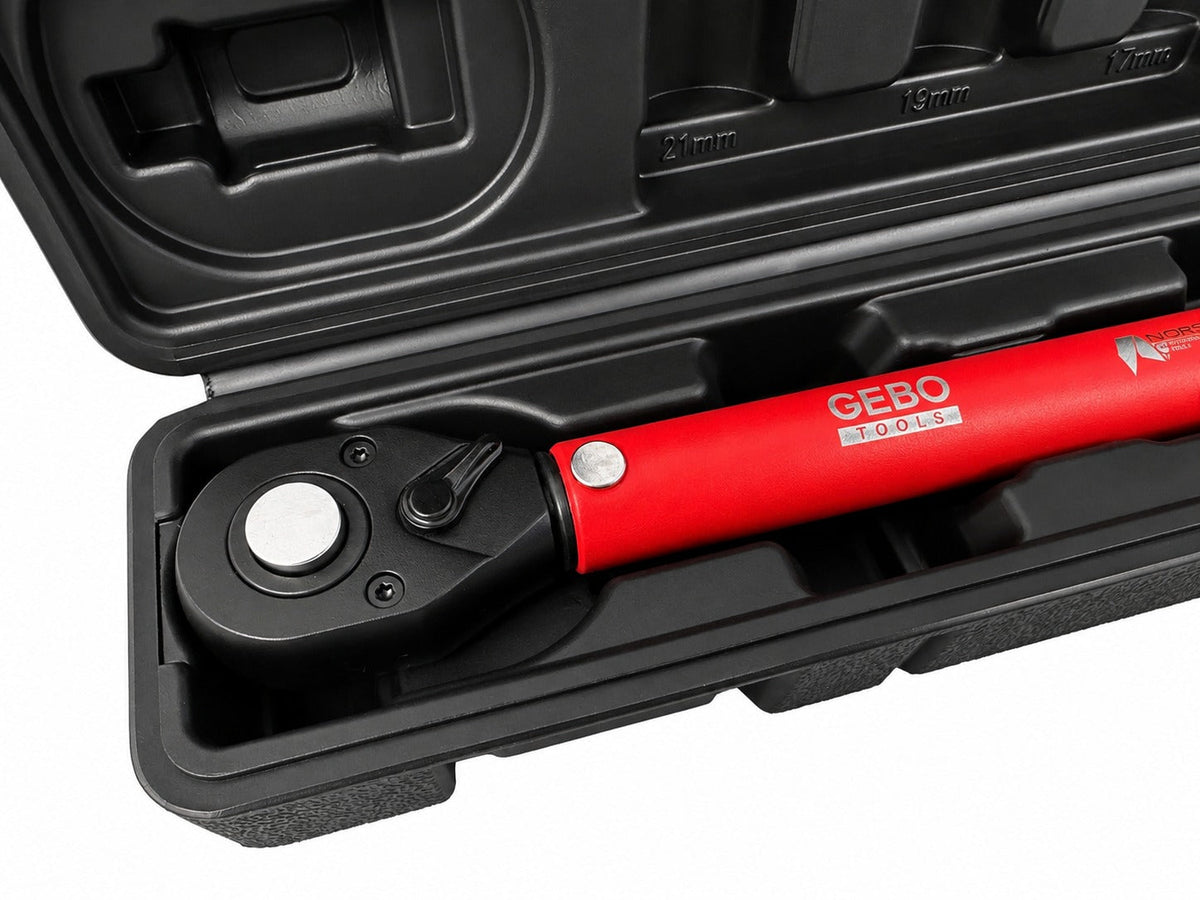 Nyomatékkulcs 1/2" 28-210 NM GEBO TOOLS