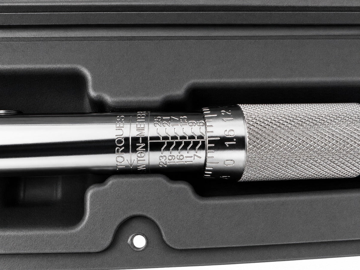 Nyomatékkulcs 1/4" 5-25 NM GEBO TOOLS