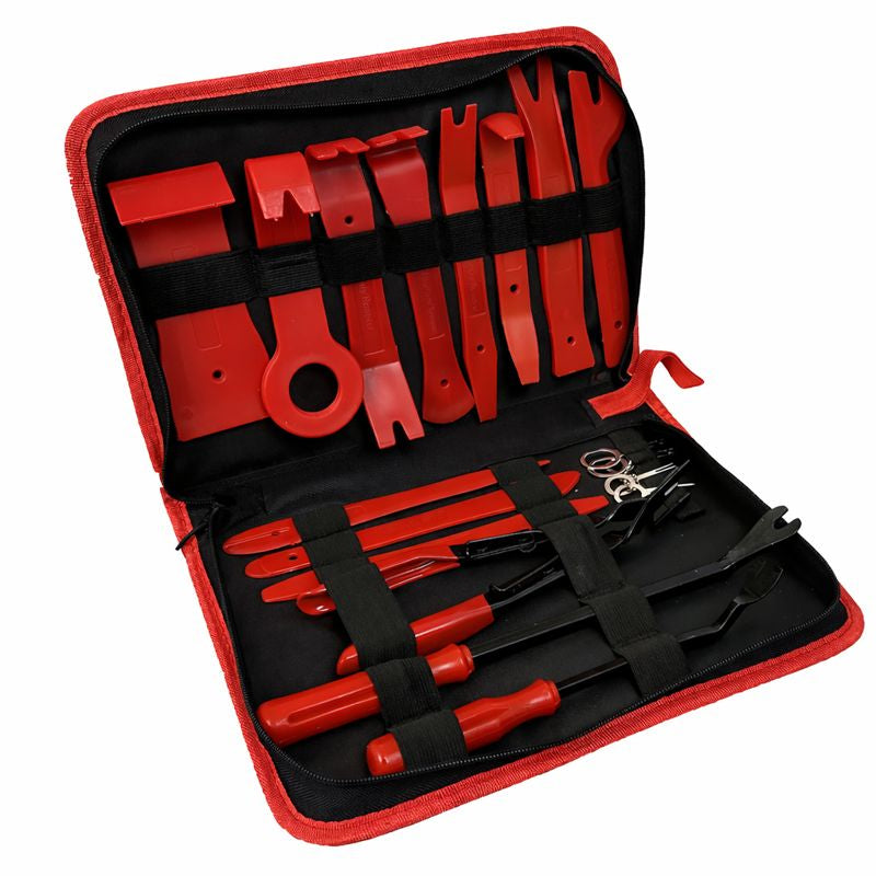 KÁRPIT ÉS RÁDIÓ SZERELŐ KÉSZLET 20 DB GEBO TOOLS