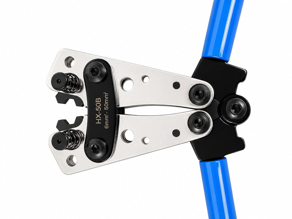 Krimpelő fogó nagy átmérőjű elektromos kábelekhez 6.0 – 50mm2 GEBO TOOLS