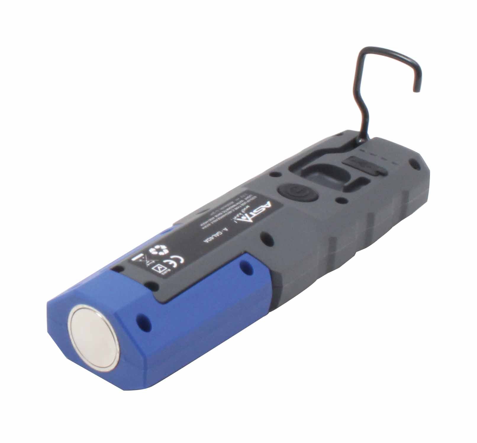 Cob LED lámpa akkumulátorral 600 lumen ASTA
