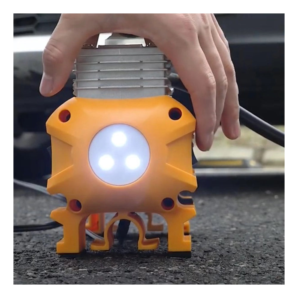 HORDOZHATÓ ELEKTROMOS GÉPJÁRMŰ KOMPRESSZOR 2 HENGERREL 12V INGCO