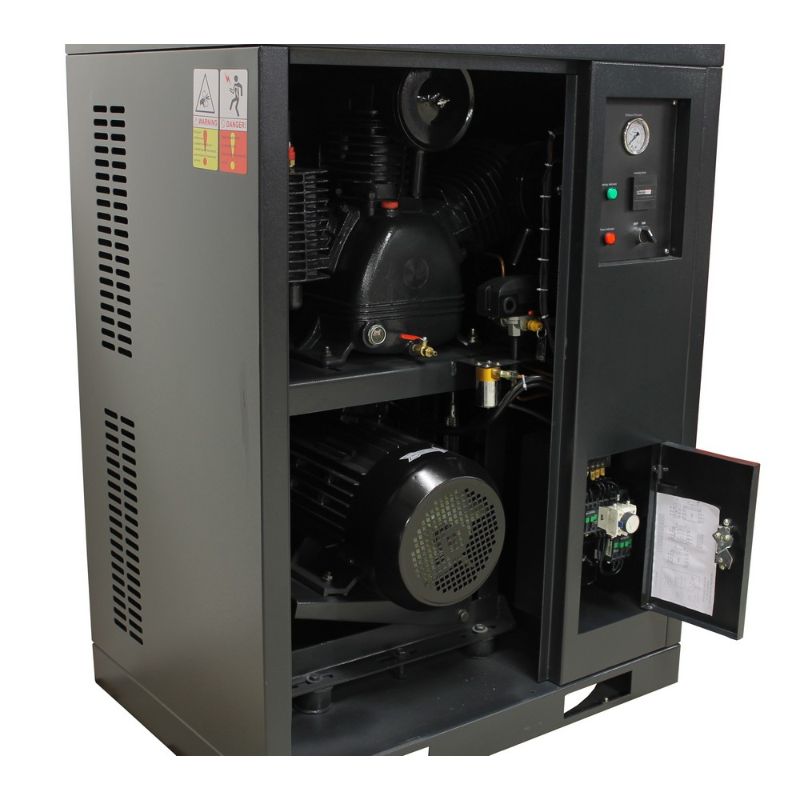 PROFESSZIONÁLIS HALK KOMPRESSZOR 4 KW 5,5CP 12,5BAR 400V