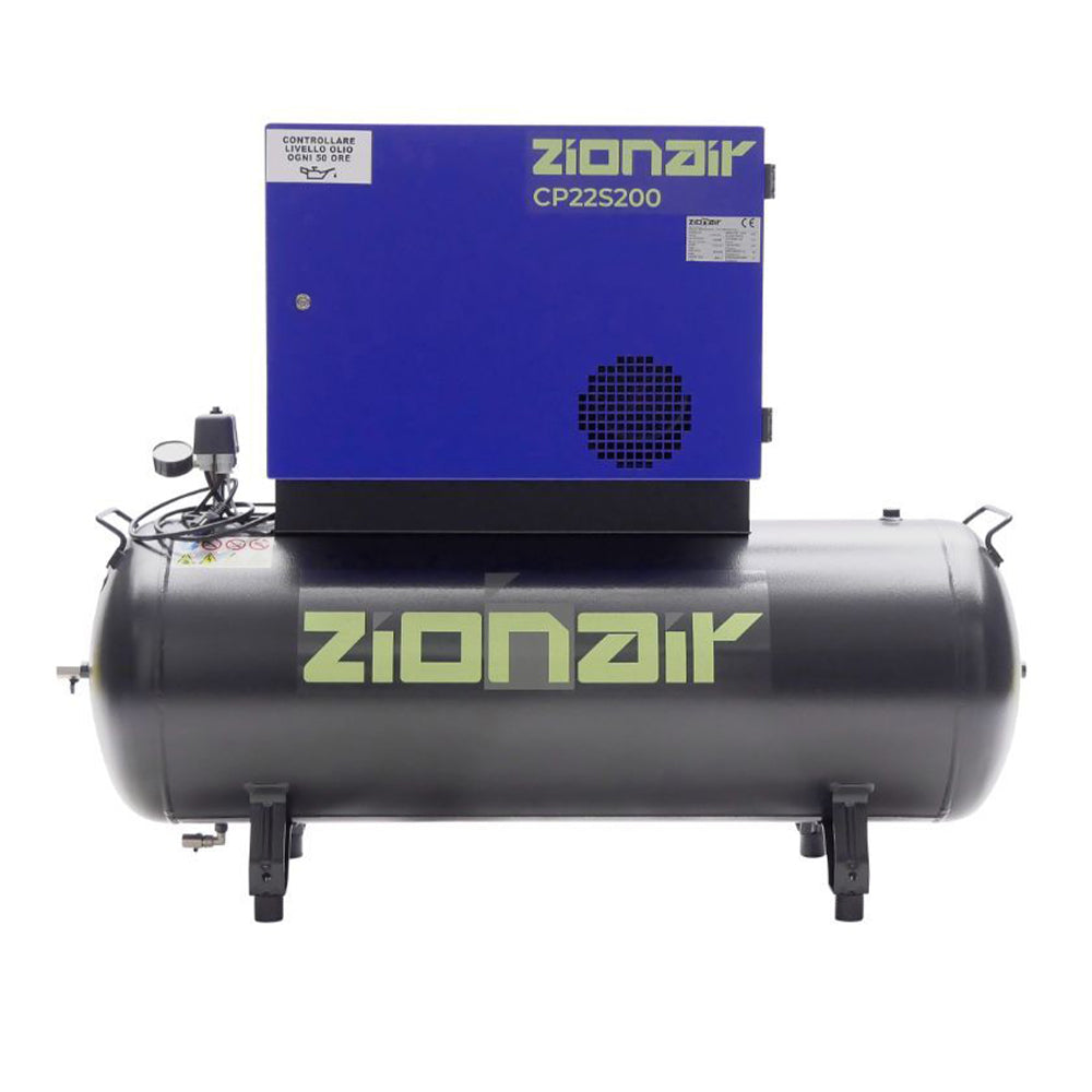 HALK KOMPRESSZOR 2.2KW 10 BAR 200 L 230V ZIONAIR