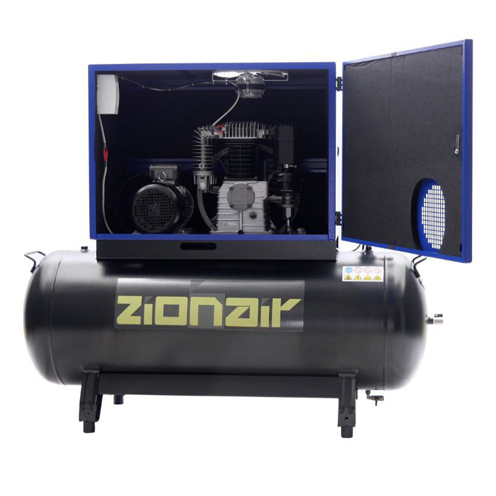 HALK KOMPRESSZOR STAR-DELTA 4KW 11 BAR 270 L 400V ZIONAIR