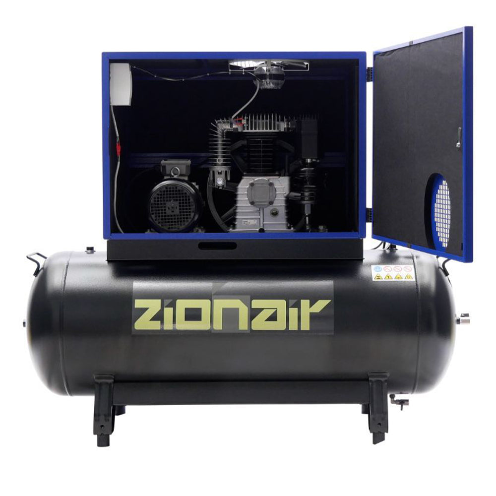 HALK KOMPRESSZOR STAR-DELTA 4KW 11 BAR 270 L 400V ZIONAIR