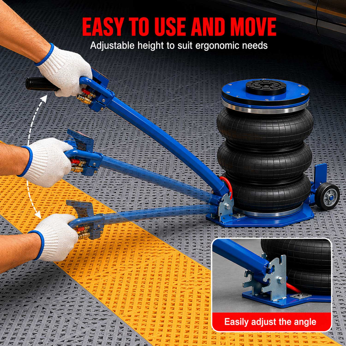 Pneumatikus légpárnás emelő 3.5T GEBO TOOLS