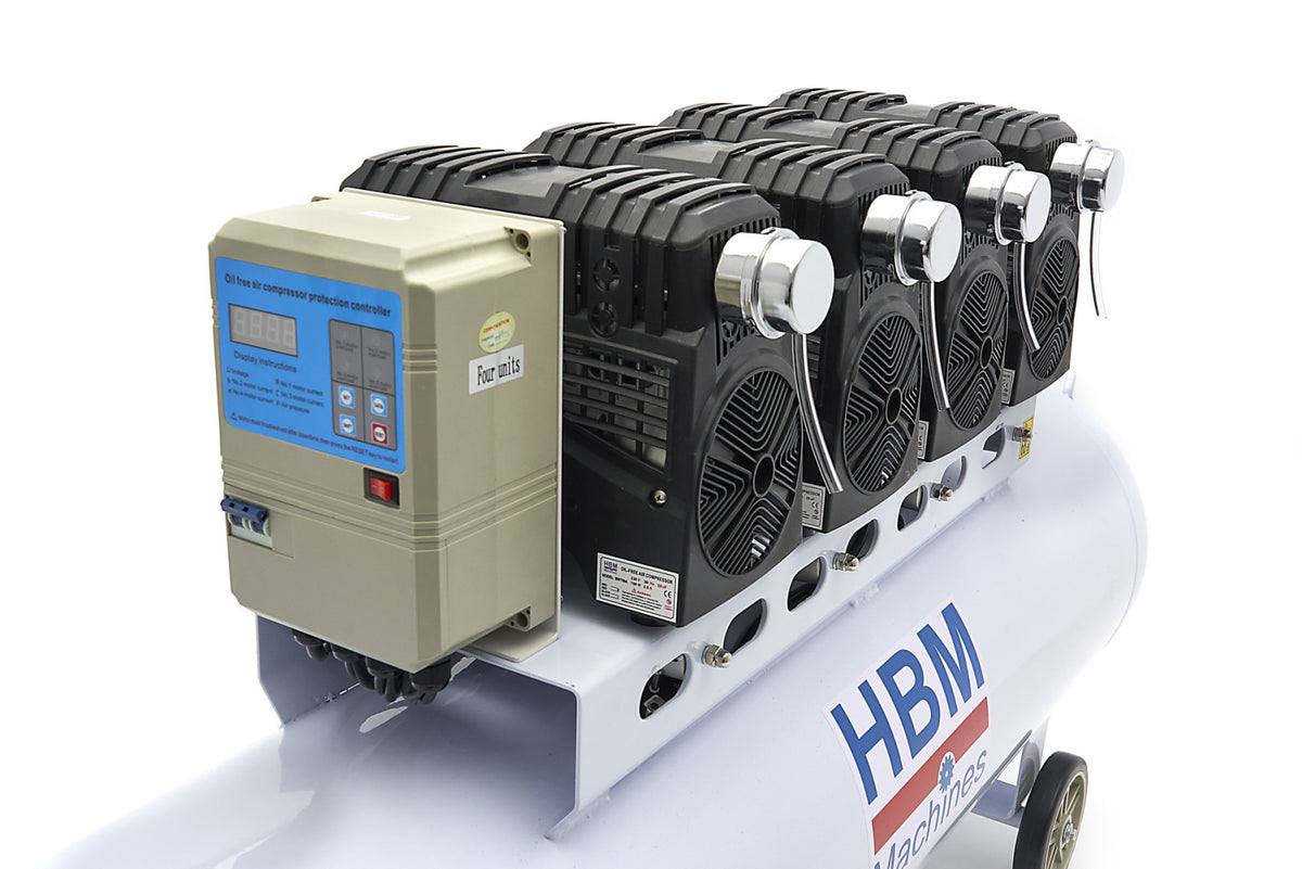 Csendes kompresszor sgs 200l 10 bar HBM MACHINES hollandia