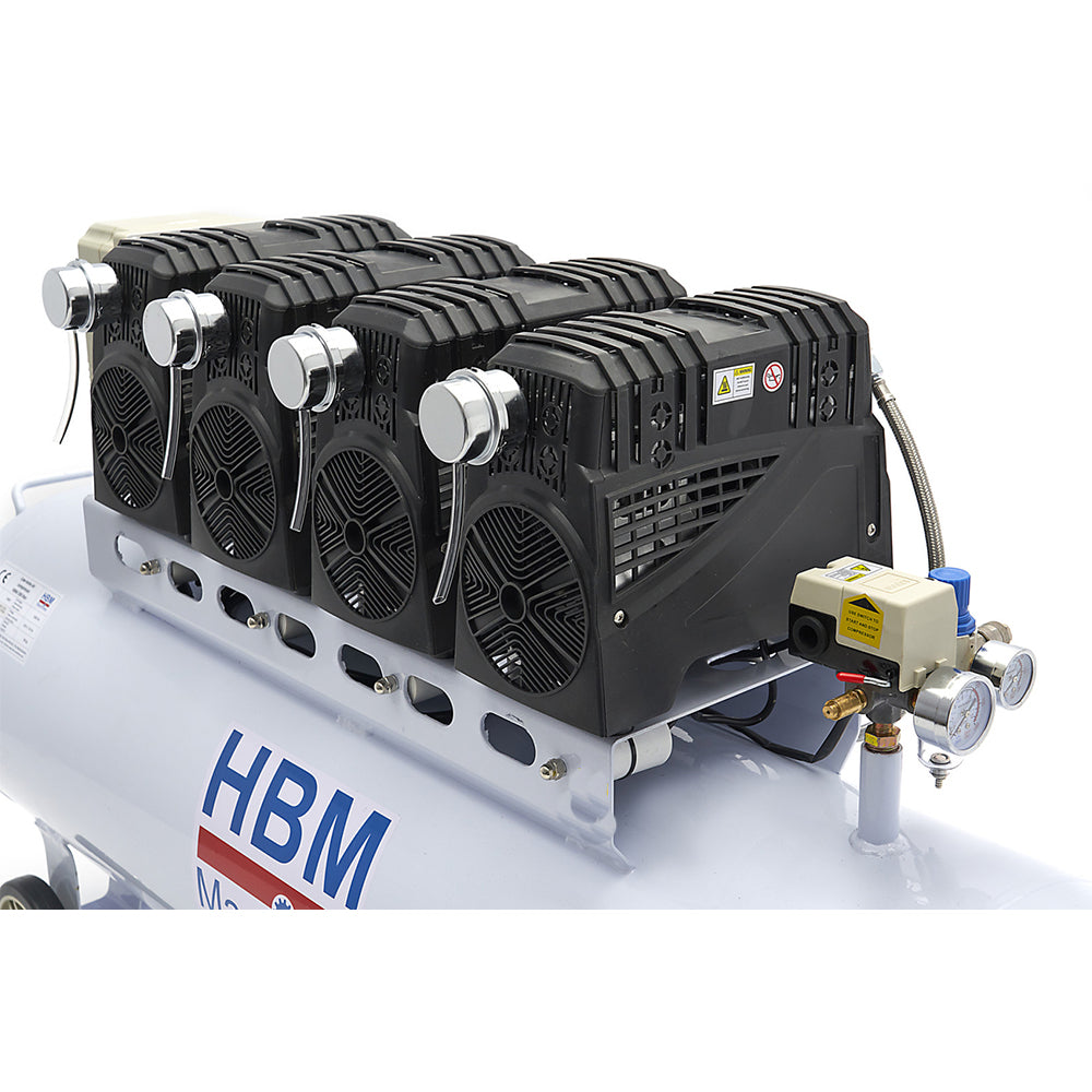 Csendes kompresszor sgs 200l 10 bar HBM MACHINES hollandia