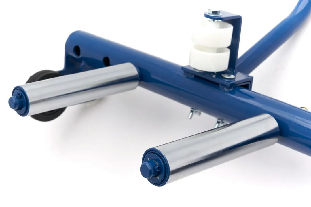 TEHERAUTÓ KERÉK- ÉS GUMIABRONCS SZÁLLÍTÓ KOCSI, 250 KG TEHERBÍRÁS HBM MACHINES