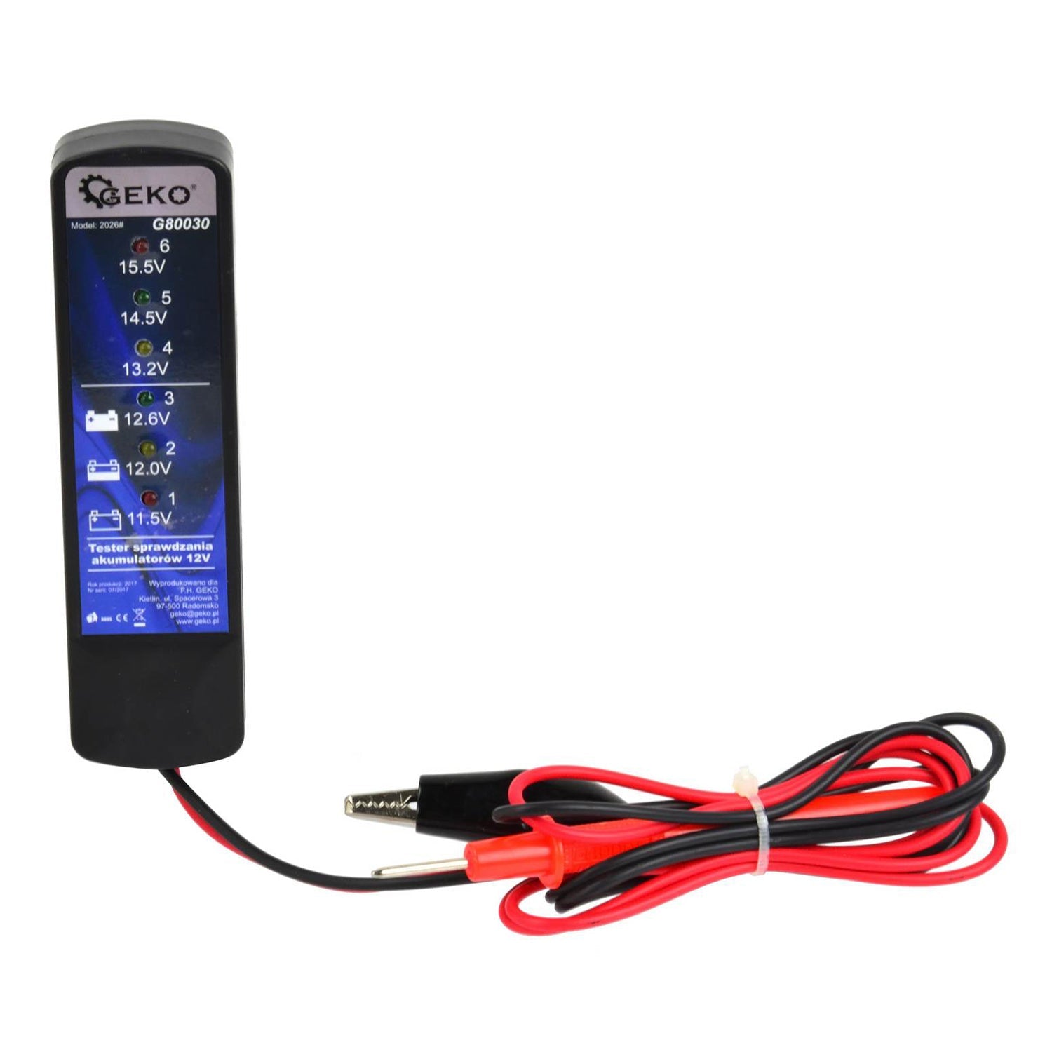 Digitális akkumulátor teszter 12 v