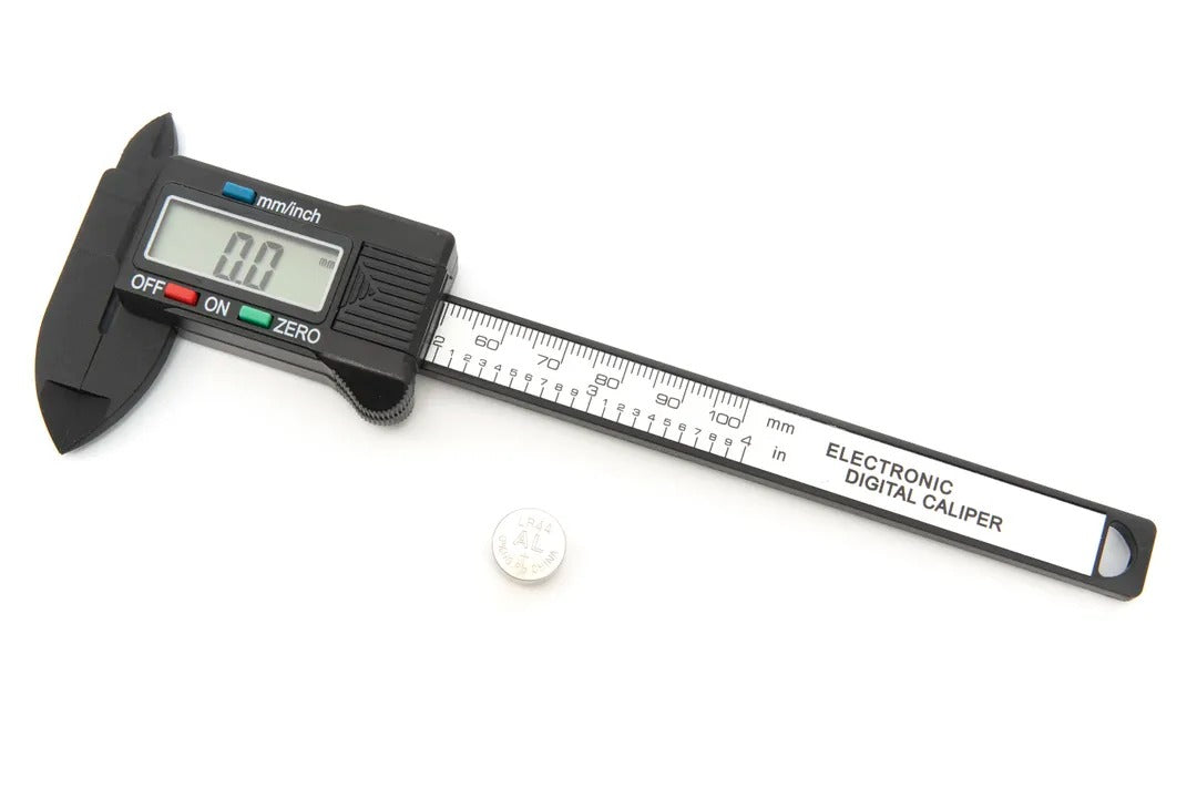 Digitális tolómérő 100 mm LCD kijelző 0,1 mm-es pontossággal mm/hüvelyk átváltás HBM hollandia