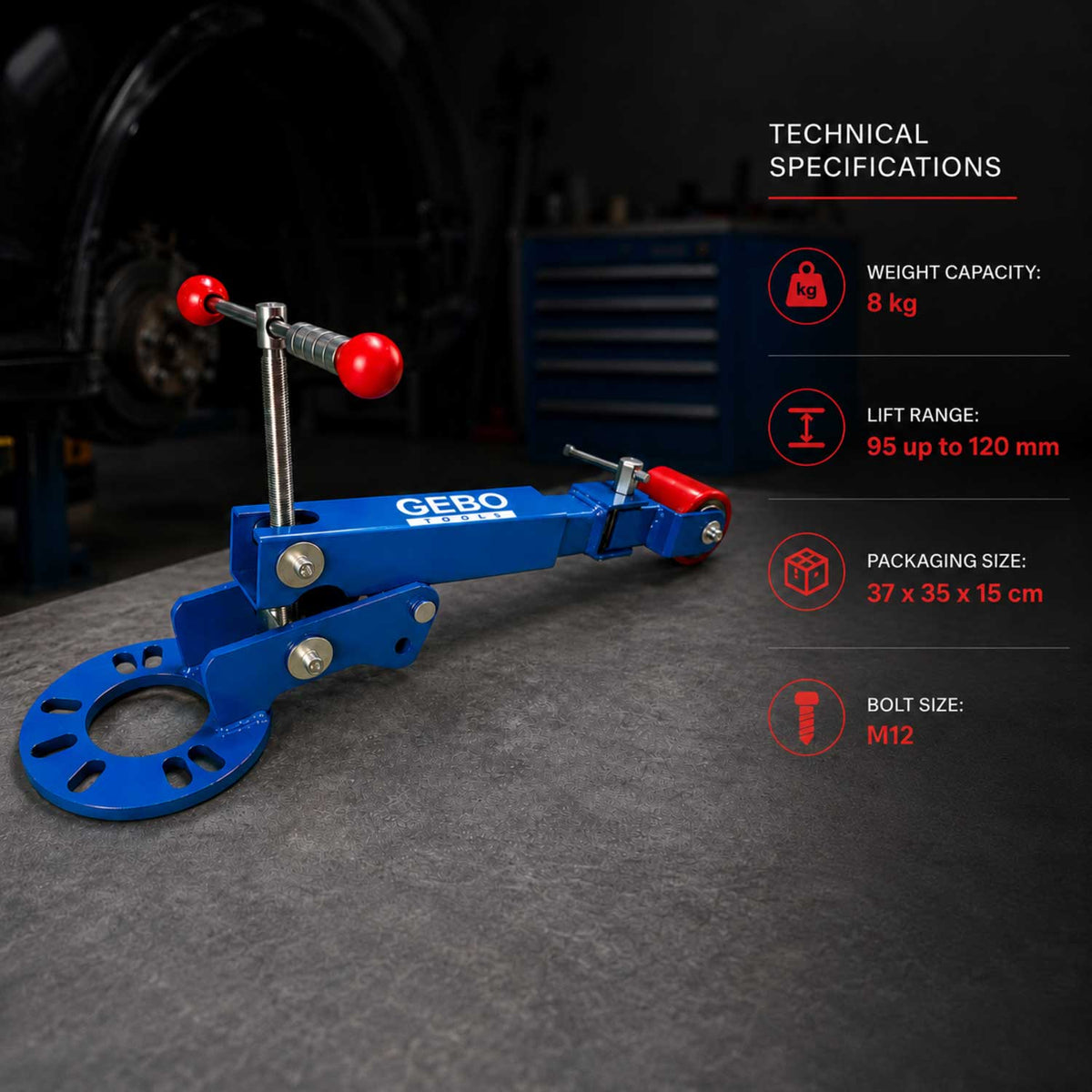 Sárvédő peremező készlet GEBO TOOLS