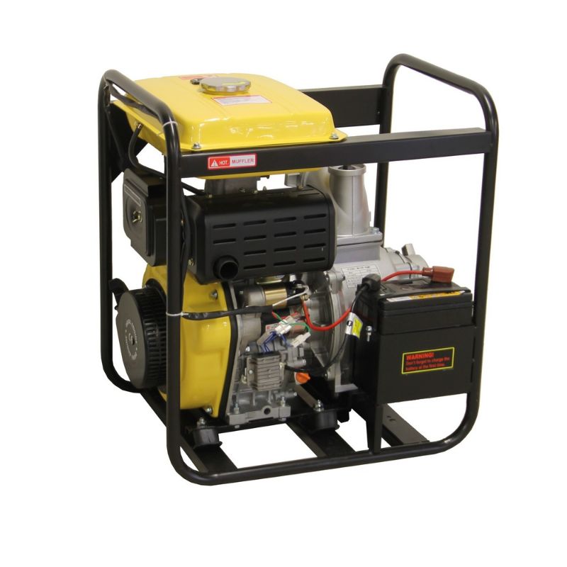 DIESEL MOTROS VÍZSZIVATTYÚ ELEKTROMOS INDÍTÓVAL 4" 100MM