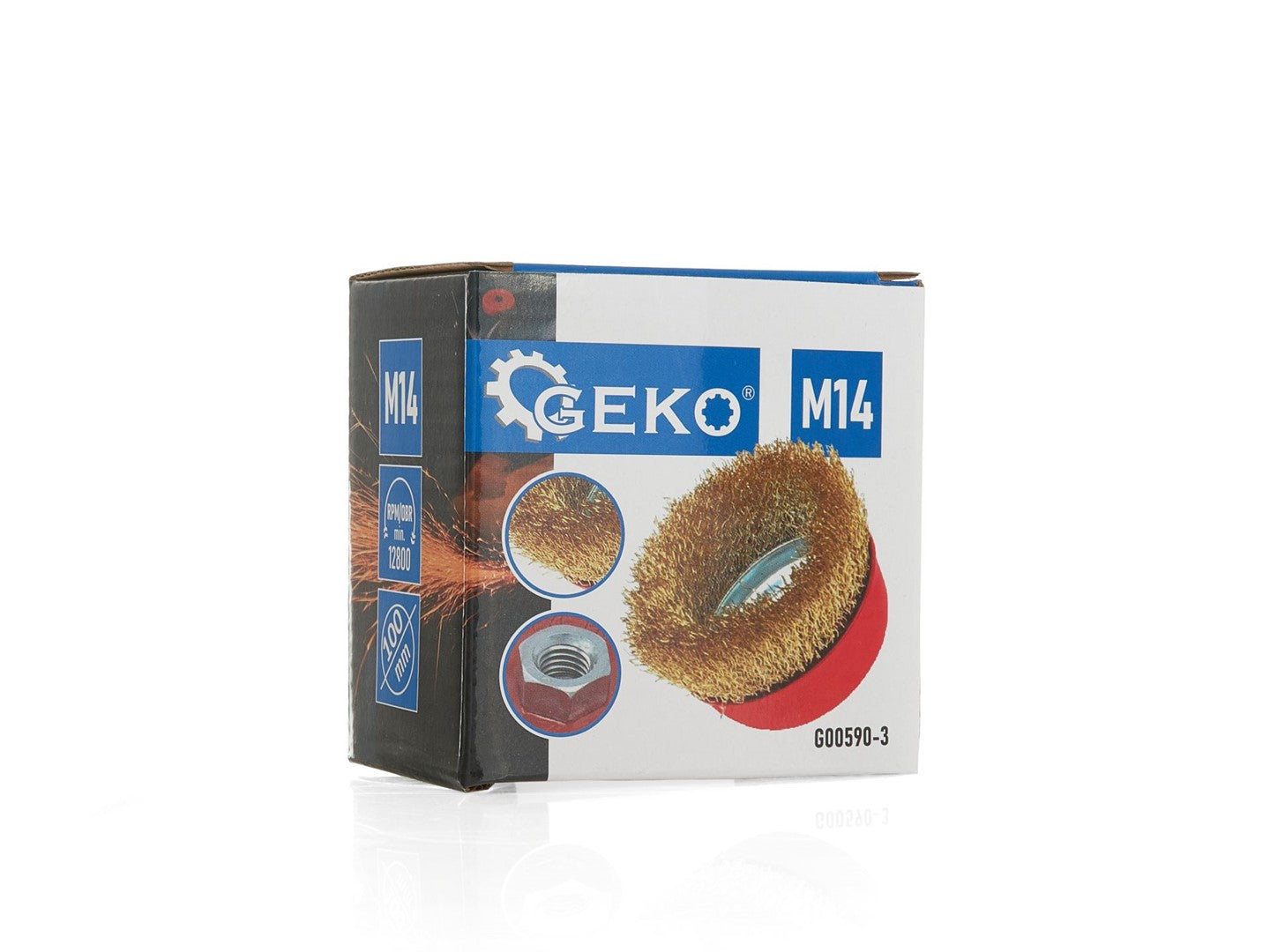 Drótkefe korong 100 mm m14