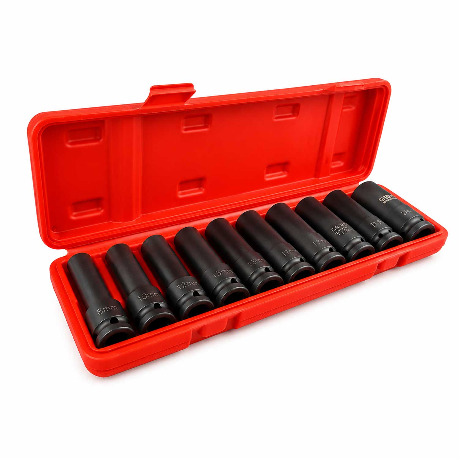 Dugókulcs készlet 1/2 hatszög 8-24 mm 10 db GEBO TOOLS