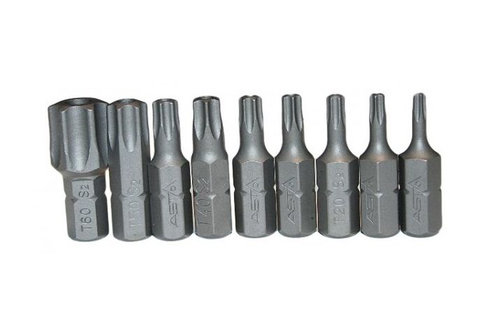 Dugókulcs készlet e-profil TORX 1/2" 23 db