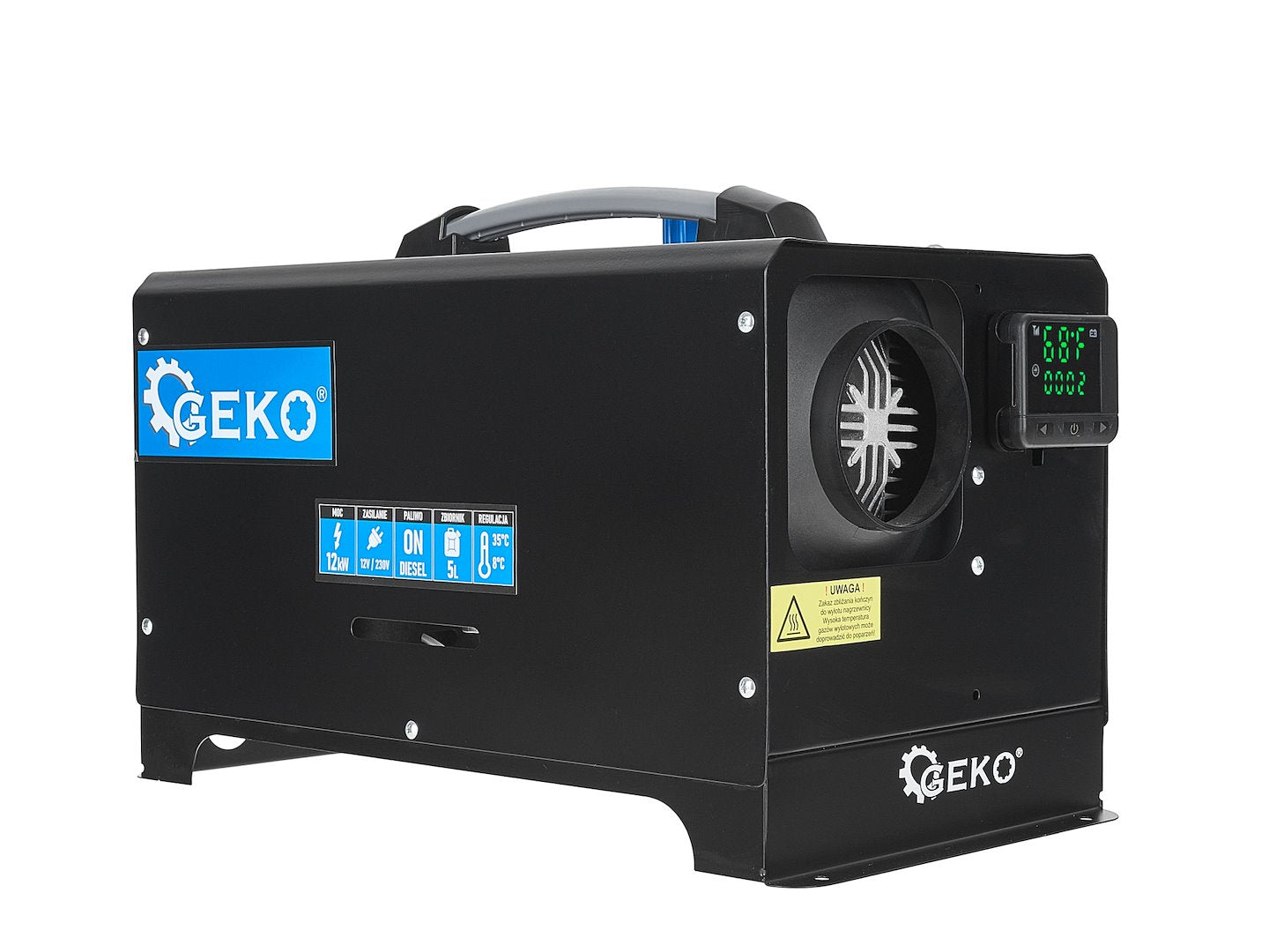 Dízel légfűtő berendezés sirocco típus 12V / 230V 12 KW