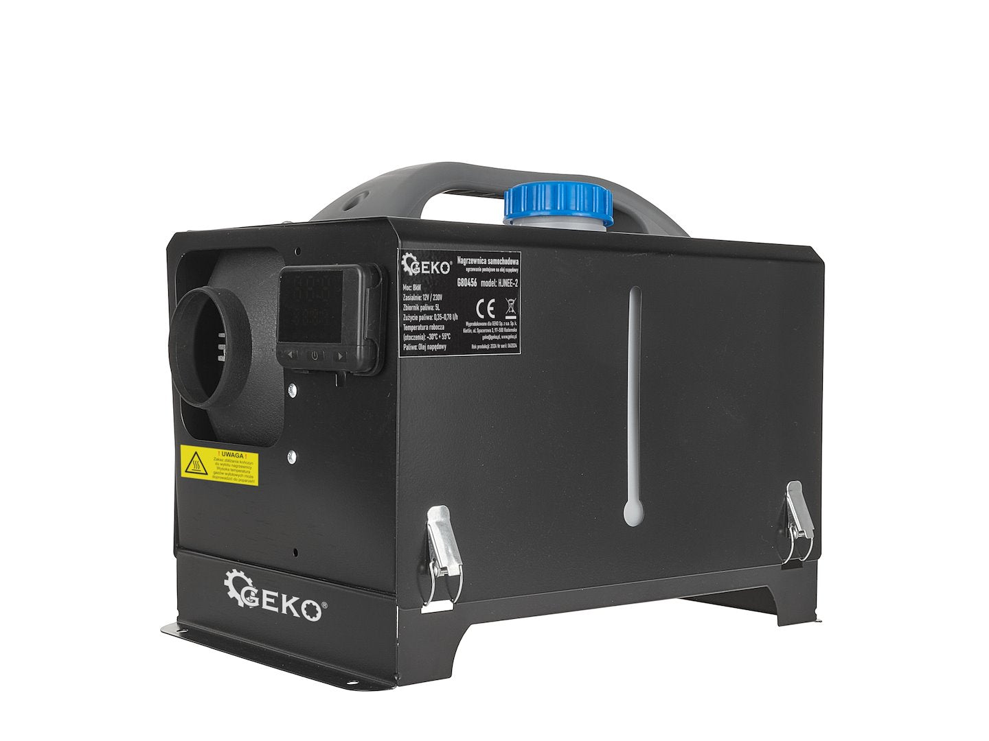 Dízelüzemű állófűtés 12V/230V 8 KW GEKO
