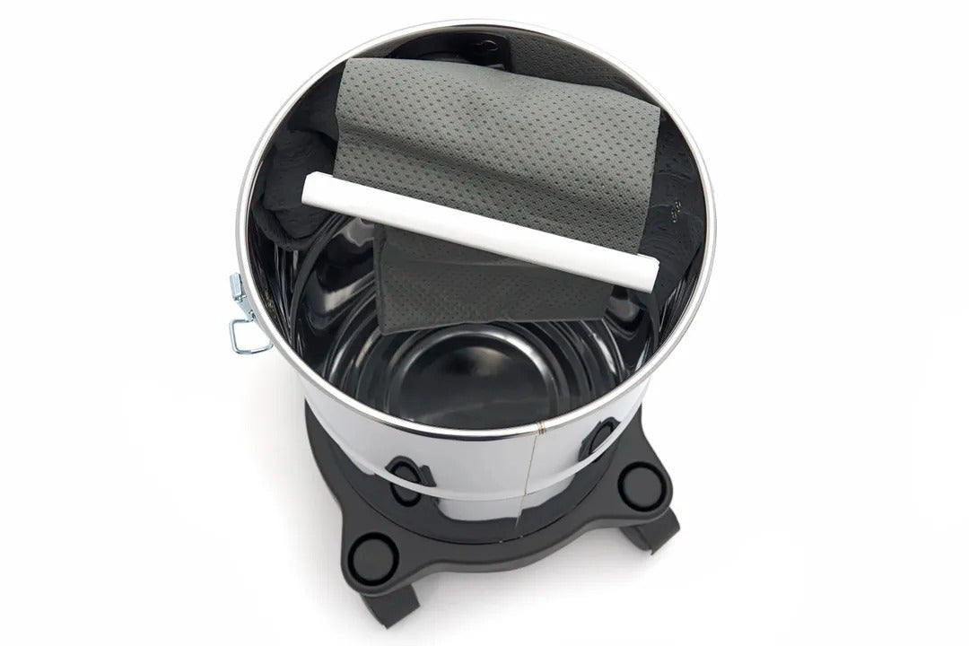 PROFESSZIONÁLIS NEDVES/SZÁRAZ PORSZÍVÓ 1000 W 15 L KOMPAKT ÉS CSENDES HBM