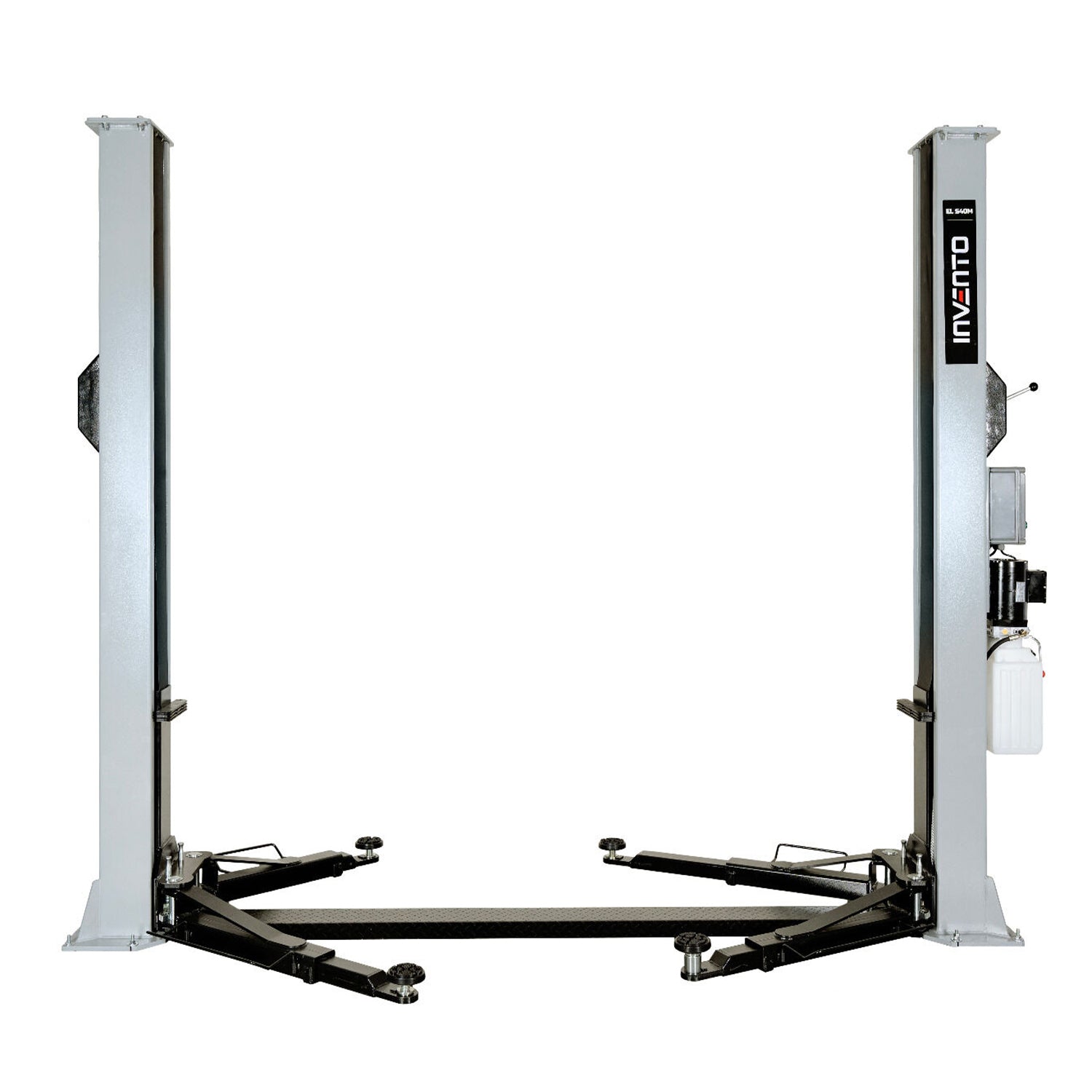 KÉTOSZLOPOS - CSÁPOS EMELŐ KÉZI ZÁRKIOLDÁSSAL 4 T 380 V INVENTO EL S40M + INGYEN OLAJ