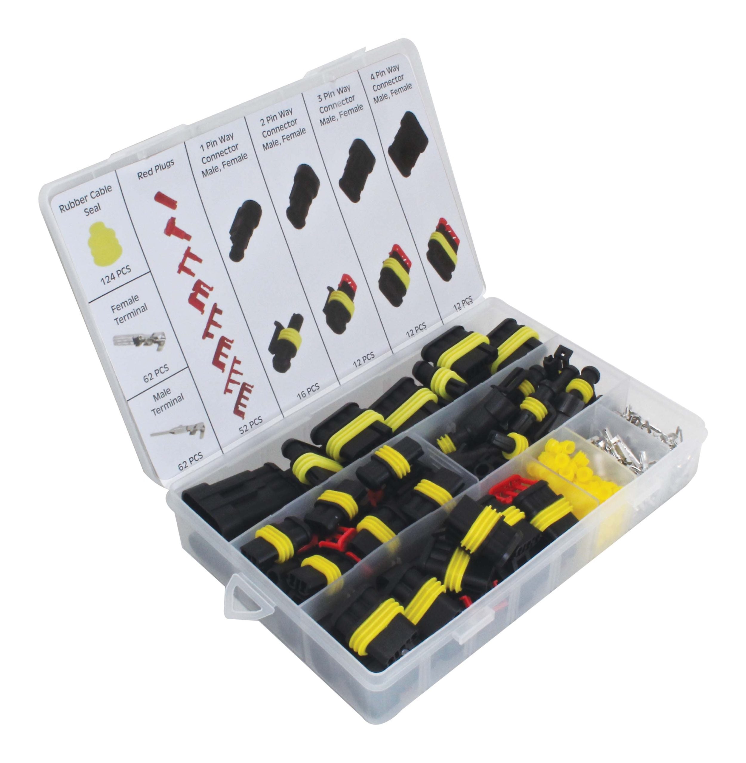 Elektromos csatlakozó készlet 325 db