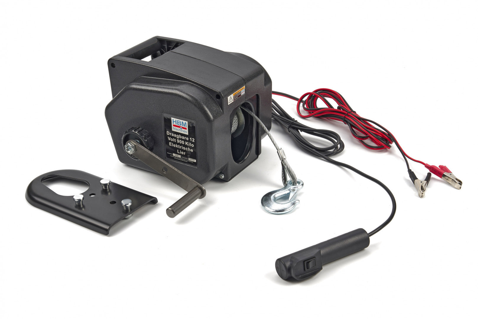 Elektromos csörlő 900kg 12V HBM
