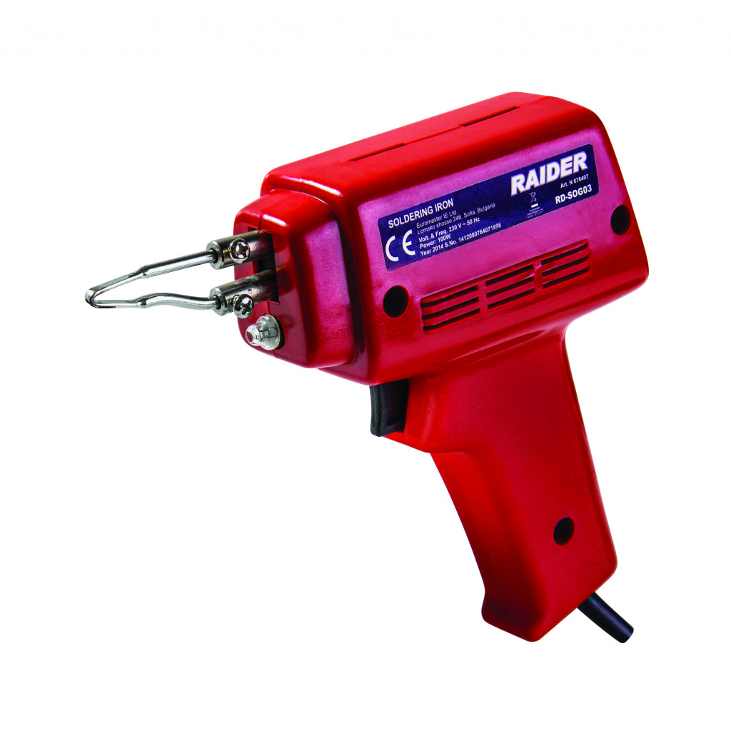 Elektromos forrasztó pisztoly 100W RAIDER rd-sog03