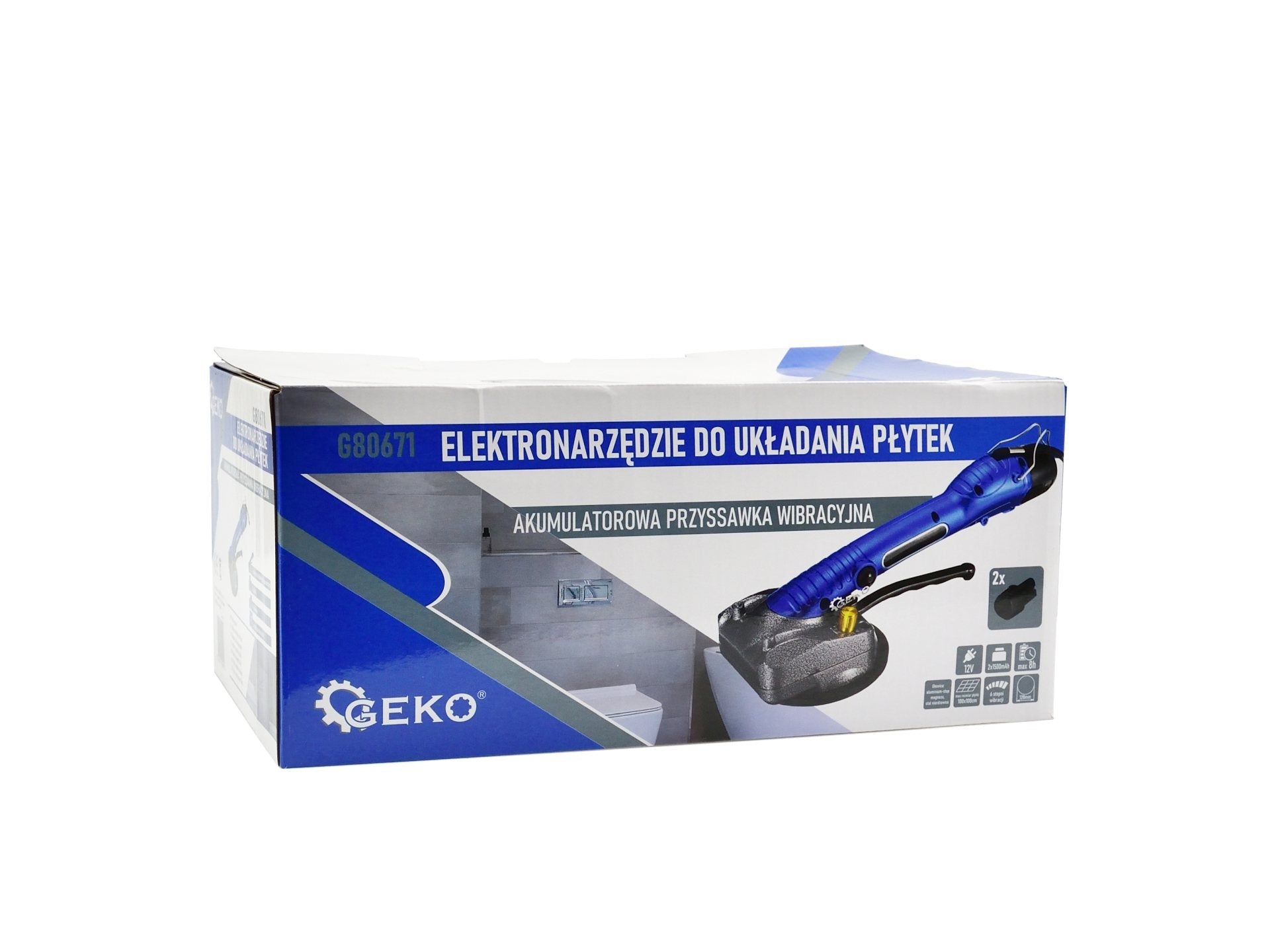 ELEKTROMOS VÁKUMOS LAPEMELŐ AKKUMULÁTORRAL 1500mAh 12V