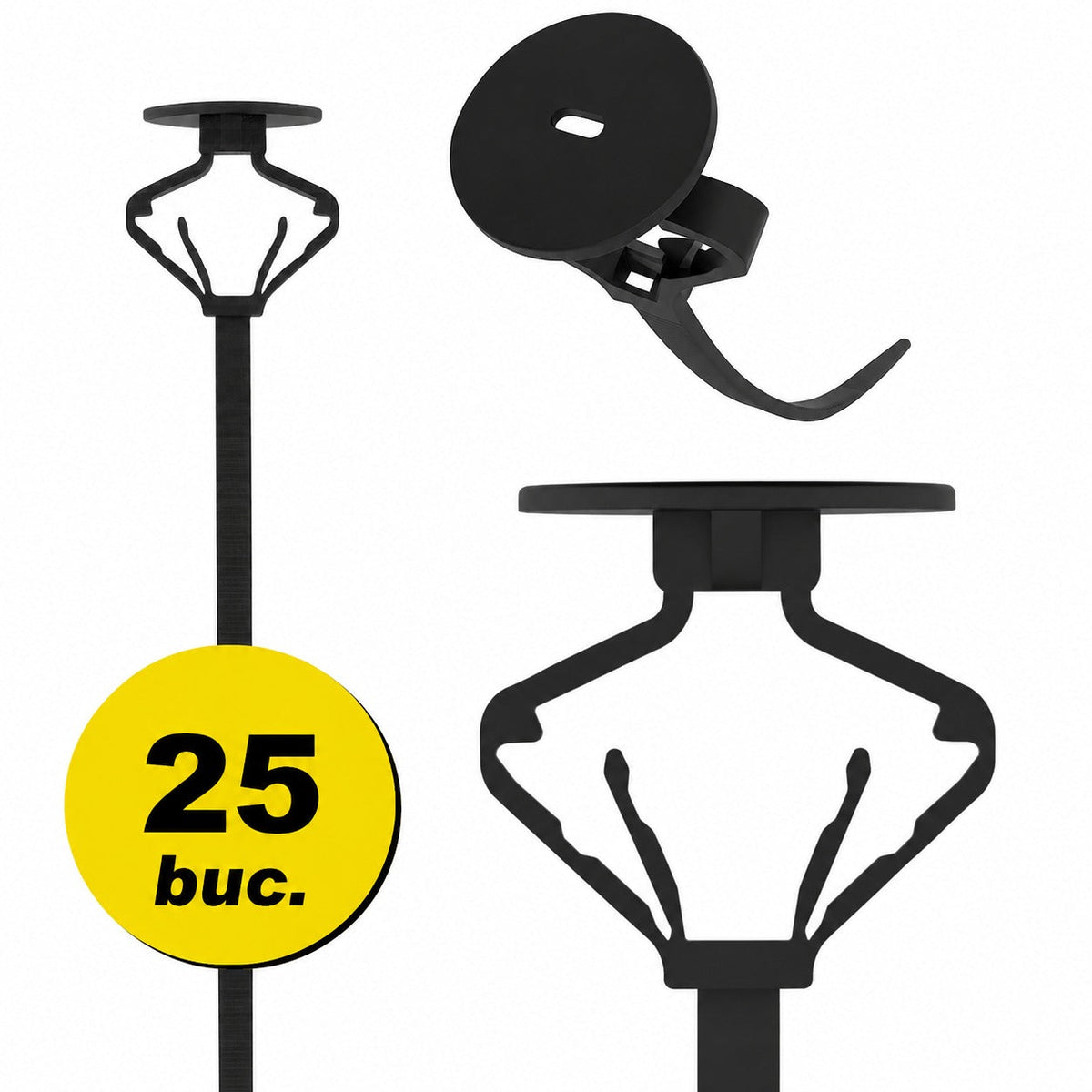 Univerzális autós rögzítő patent zipizip 25 db