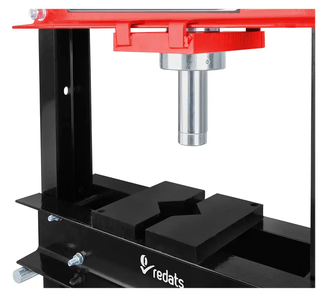 HIDRAULIKUS PRESS 20T DUPLA KÉZI VEZETŐ, LÁB H-370N REDATS