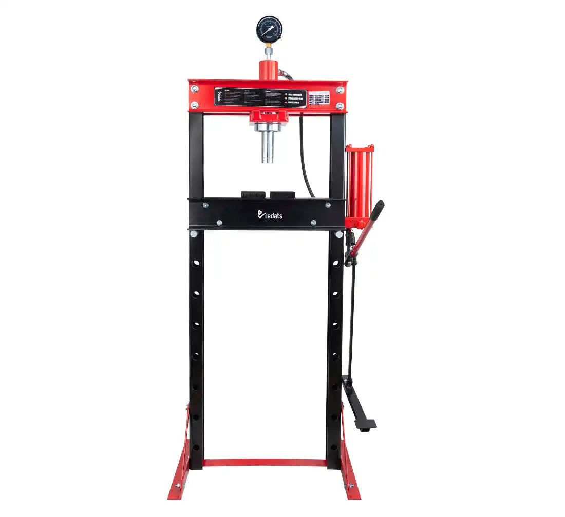 HIDRAULIKUS PRESS 20T DUPLA KÉZI VEZETŐ, LÁB H-370N REDATS