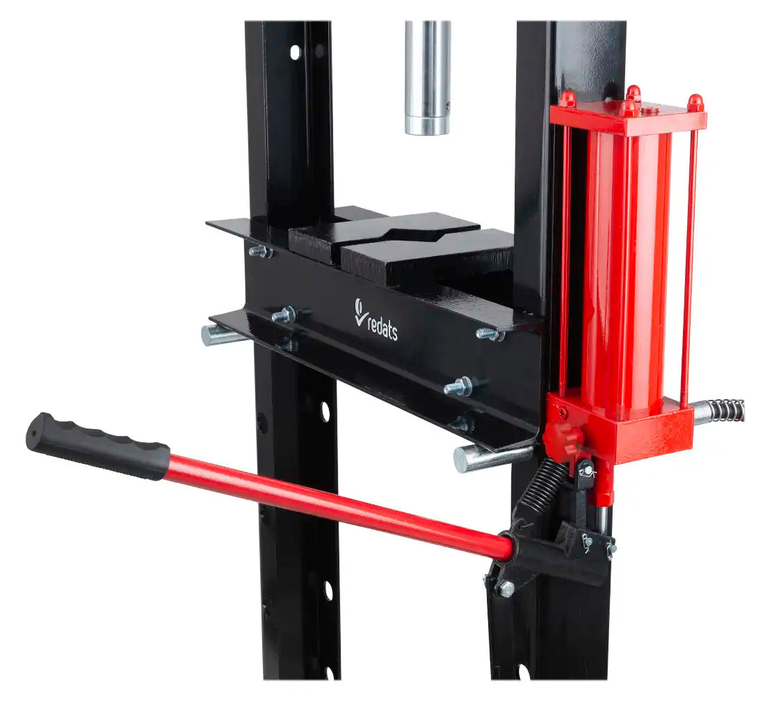 HIDRAULIKUS PRESS 20T DUPLA KÉZI VEZETŐ, LÁB H-370N REDATS