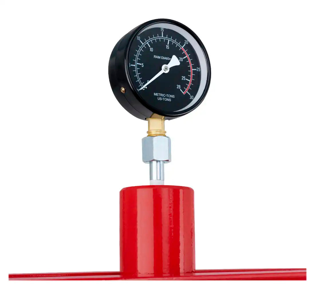 HIDRAULIKUS PRESS 20T DUPLA KÉZI VEZETŐ, LÁB H-370N REDATS