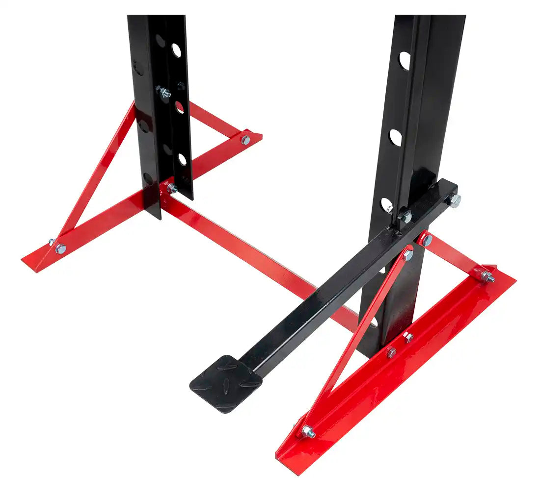 HIDRAULIKUS PRESS 20T DUPLA KÉZI VEZETŐ, LÁB H-370N REDATS