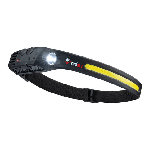 LED FEJLÁMPA FH-200 ÉRZÉKELŐVEL LED SZALAG ÚJRATÖLTHETŐ 1200mAh