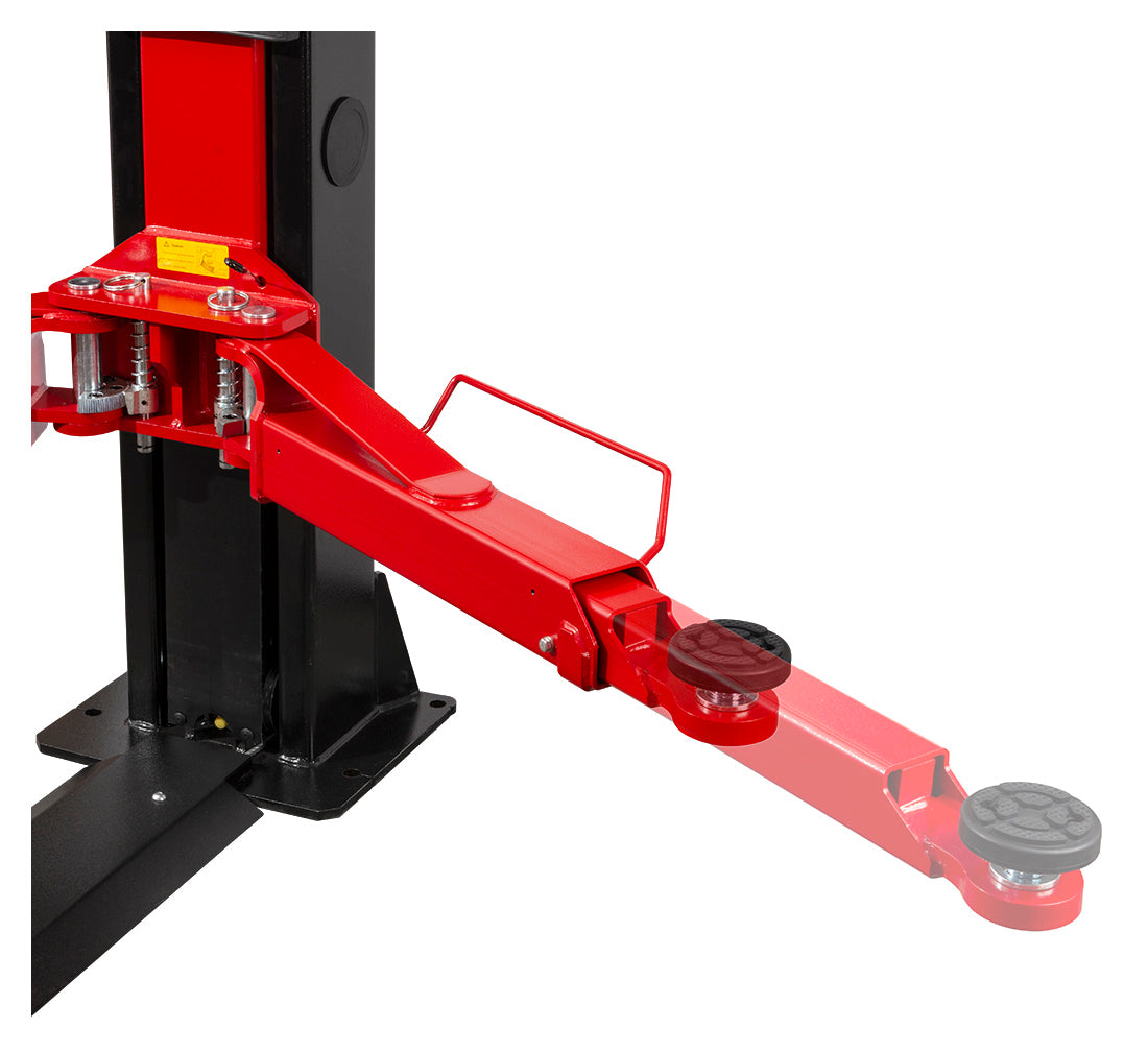 KÉTOSZLOPOS - CSÁPOS EMELŐ 4,2T ELEKTROHIDRAULIKUS KÉZI KIOLDÁSSAL 380 V REDATS + INGYEN OLAJ