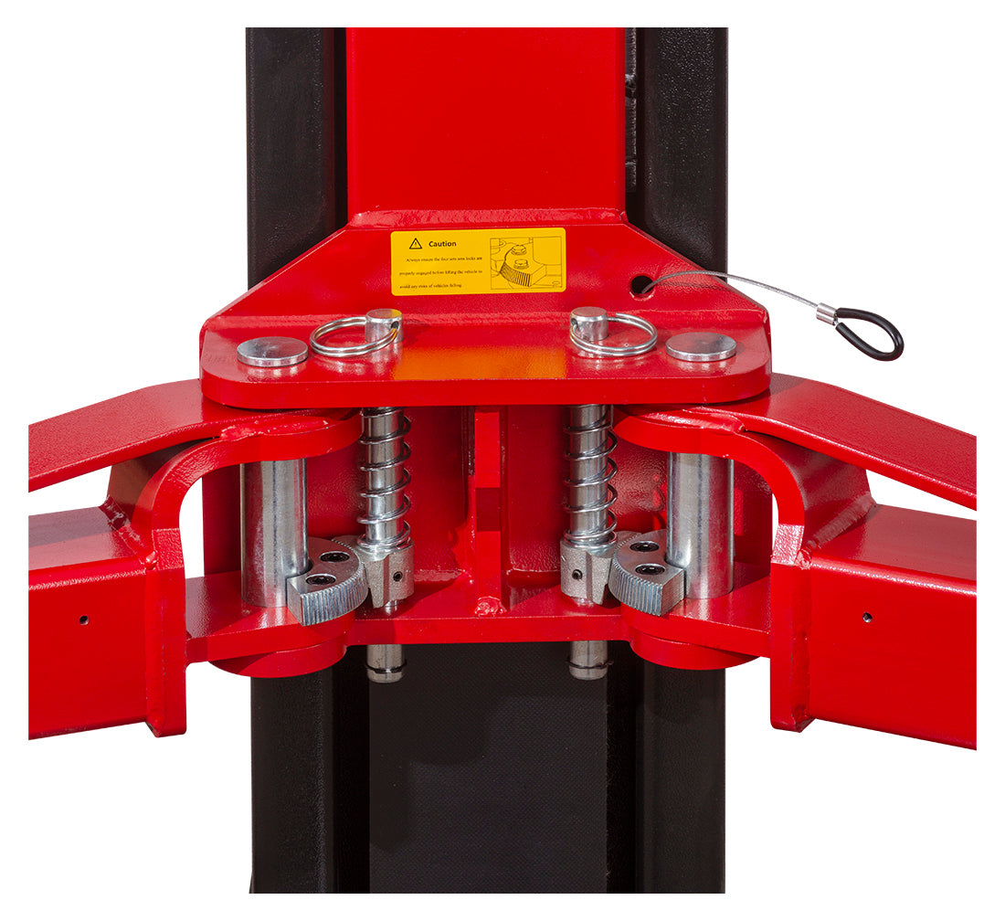 KÉTOSZLOPOS - CSÁPOS AUTÓ EMELŐ 4,2T ELEKTROHIDRAULIKUS KÉZI KIOLDÁSSAL 230V REDATS + INGYEN OLAJ