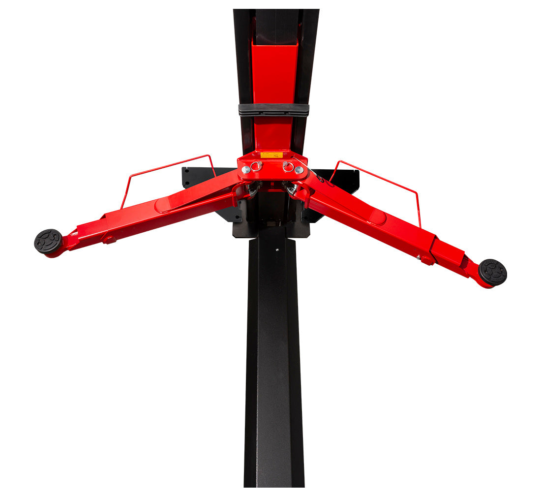 KÉTOSZLOPOS - CSÁPOS EMELŐ 4.2 T KÉZI KIOLDÁSSAL 380 V MEGERŐSITETT TALPPAL