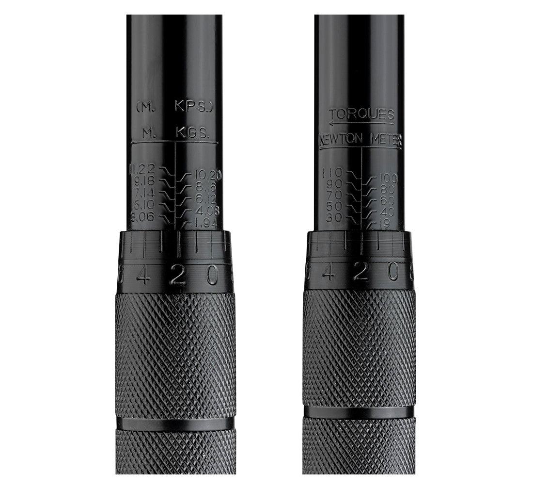 NYOMATÉKKULCS 3/8 19-110Nm REDATS, FEKETE