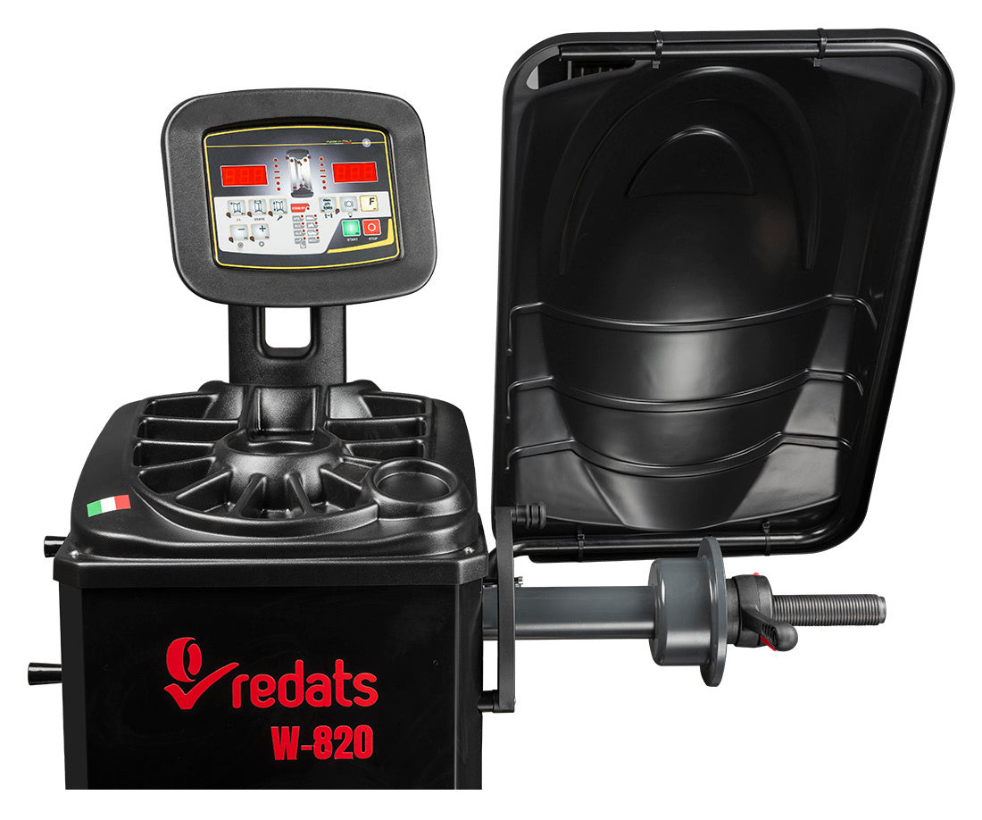 AUTOMATA CENTÍROZÓ - KERÉK KIEGYENSÚLYOZÓ GÉP 8-35" W-820 REDATS