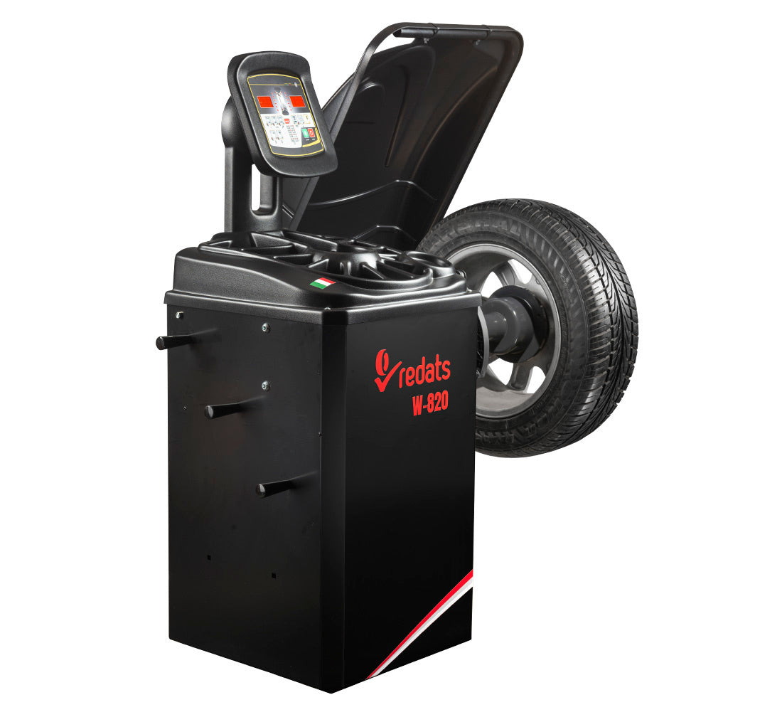 AUTOMATA CENTÍROZÓ - KERÉK KIEGYENSÚLYOZÓ GÉP 8-35" W-820 REDATS