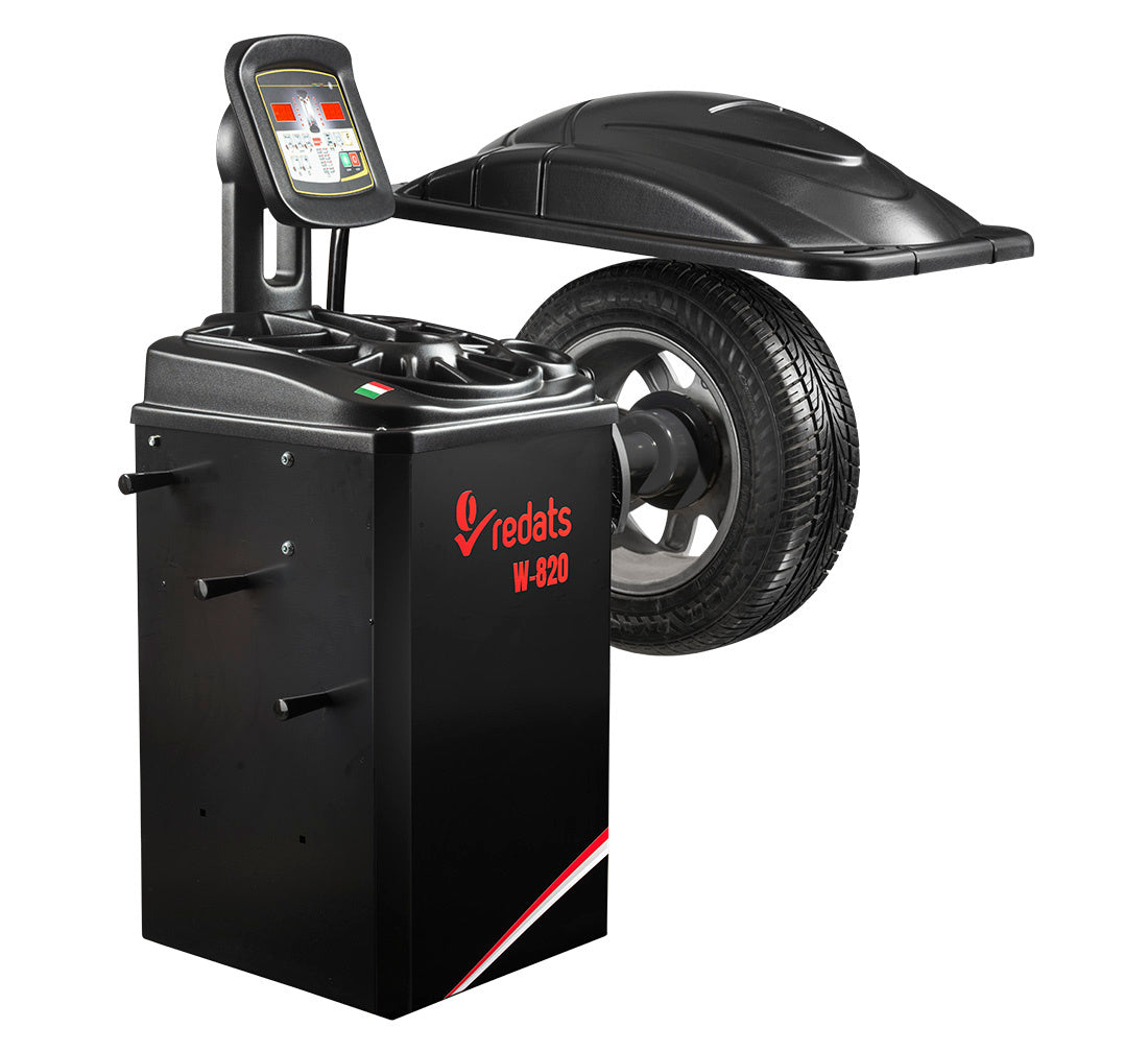 AUTOMATA CENTÍROZÓ - KERÉK KIEGYENSÚLYOZÓ GÉP 8-35" W-820 REDATS