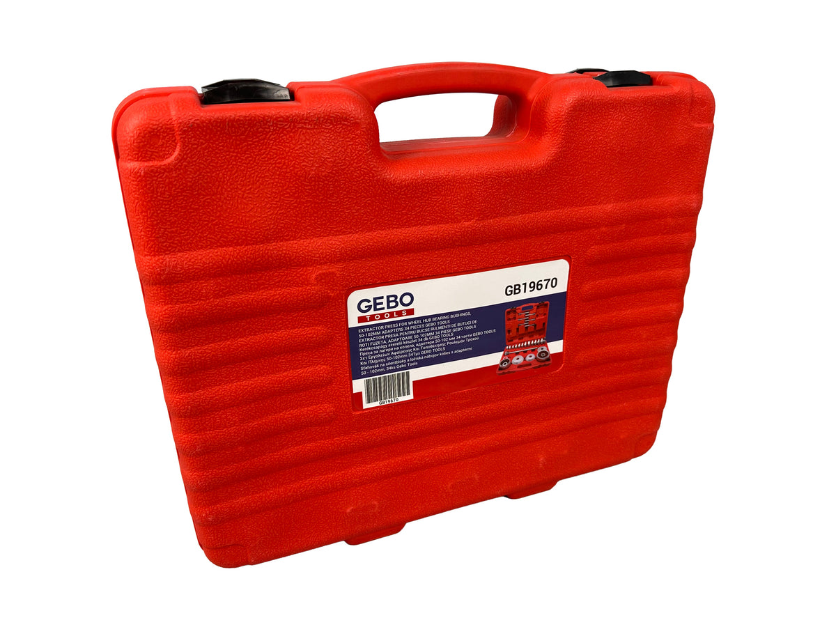 Kerékcsapágy szerelő készlet 34 db GEBO TOOLS