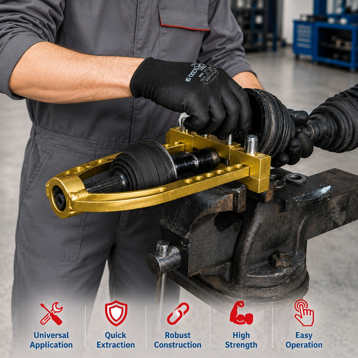 Féltengelycsukló lehúzó GEBO TOOLS