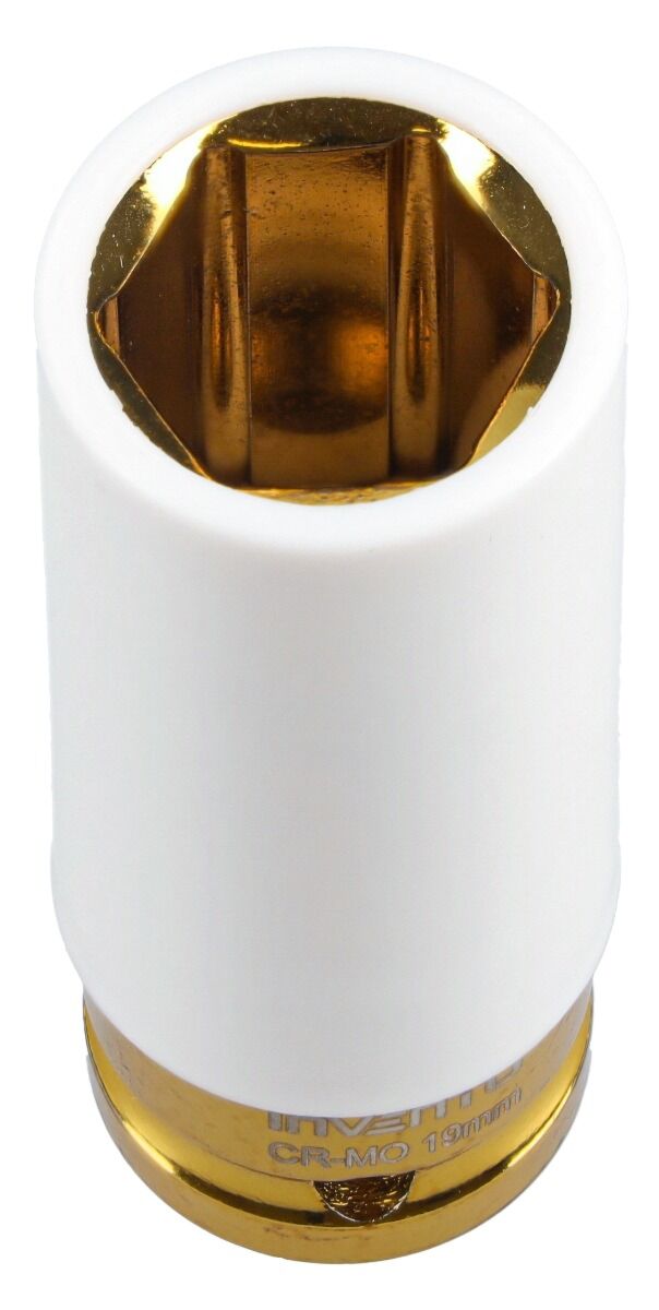 Felni dugókulcs bevonattal 1/2" 19 mm INVENTO