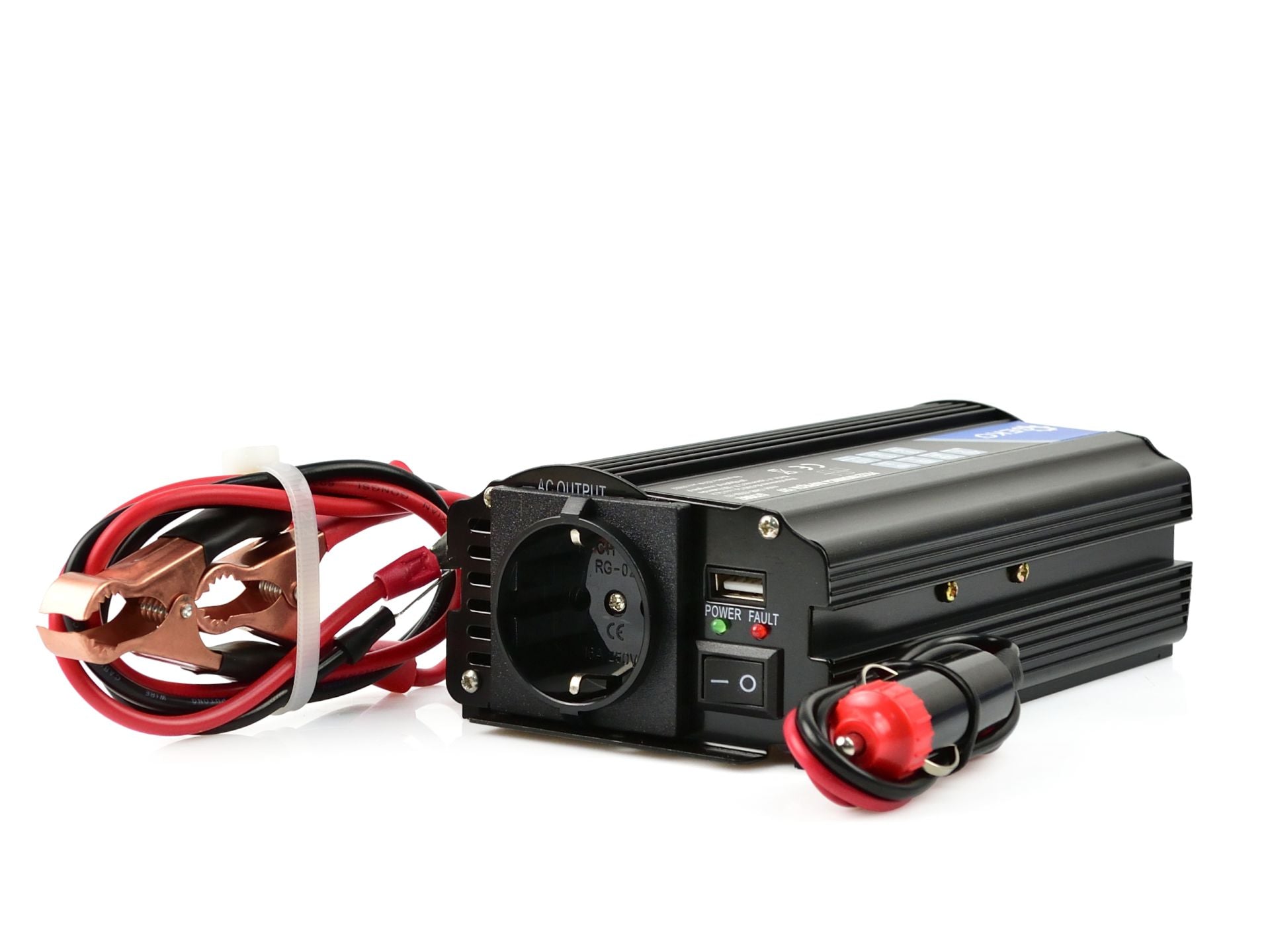 Feszültség átalakító - inverter 12 - 220 v 350/700 w