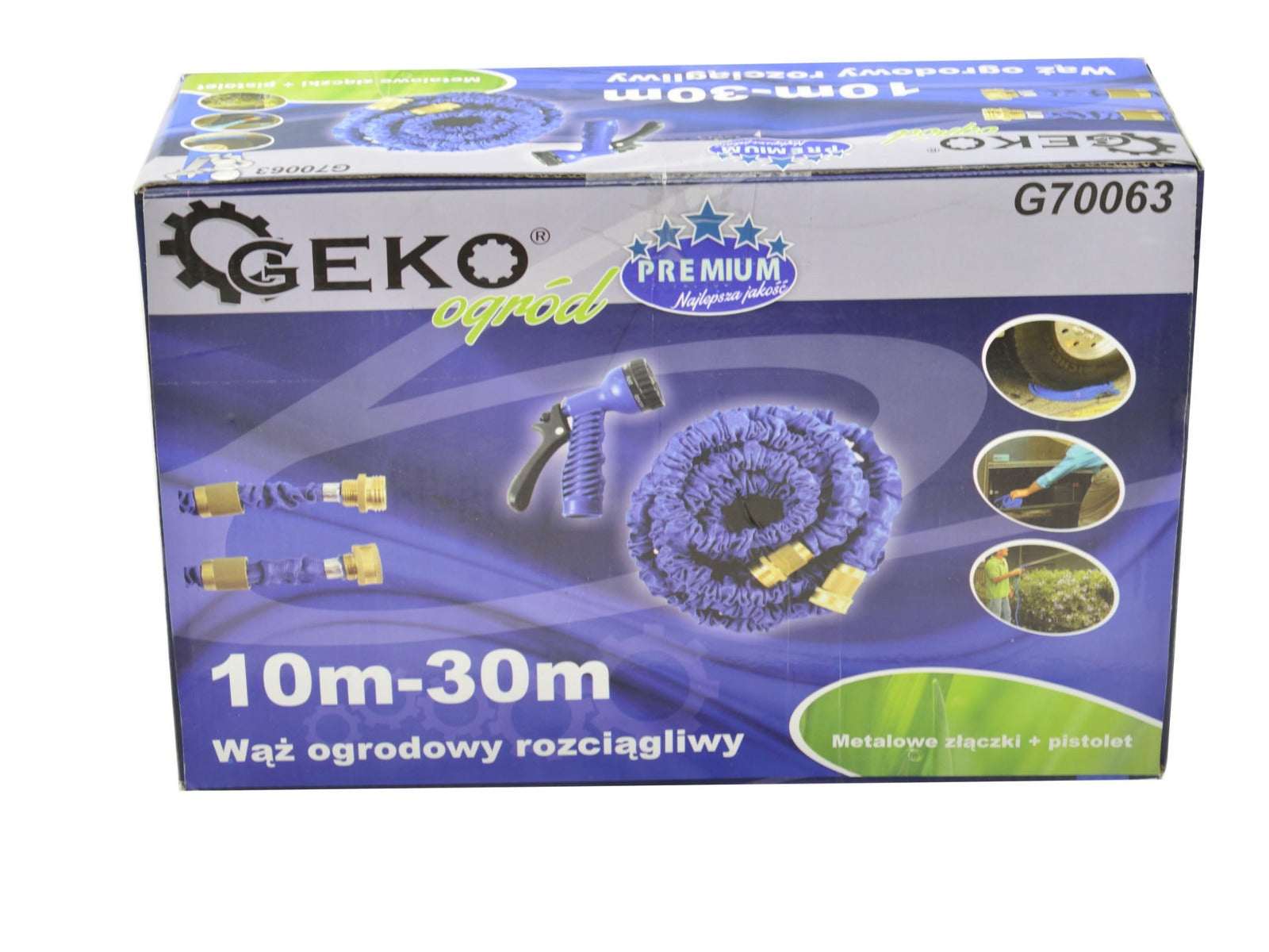 RUGALMAS KERTI TÖMLŐ SZÓRÓFEJJEL - 10-30 M